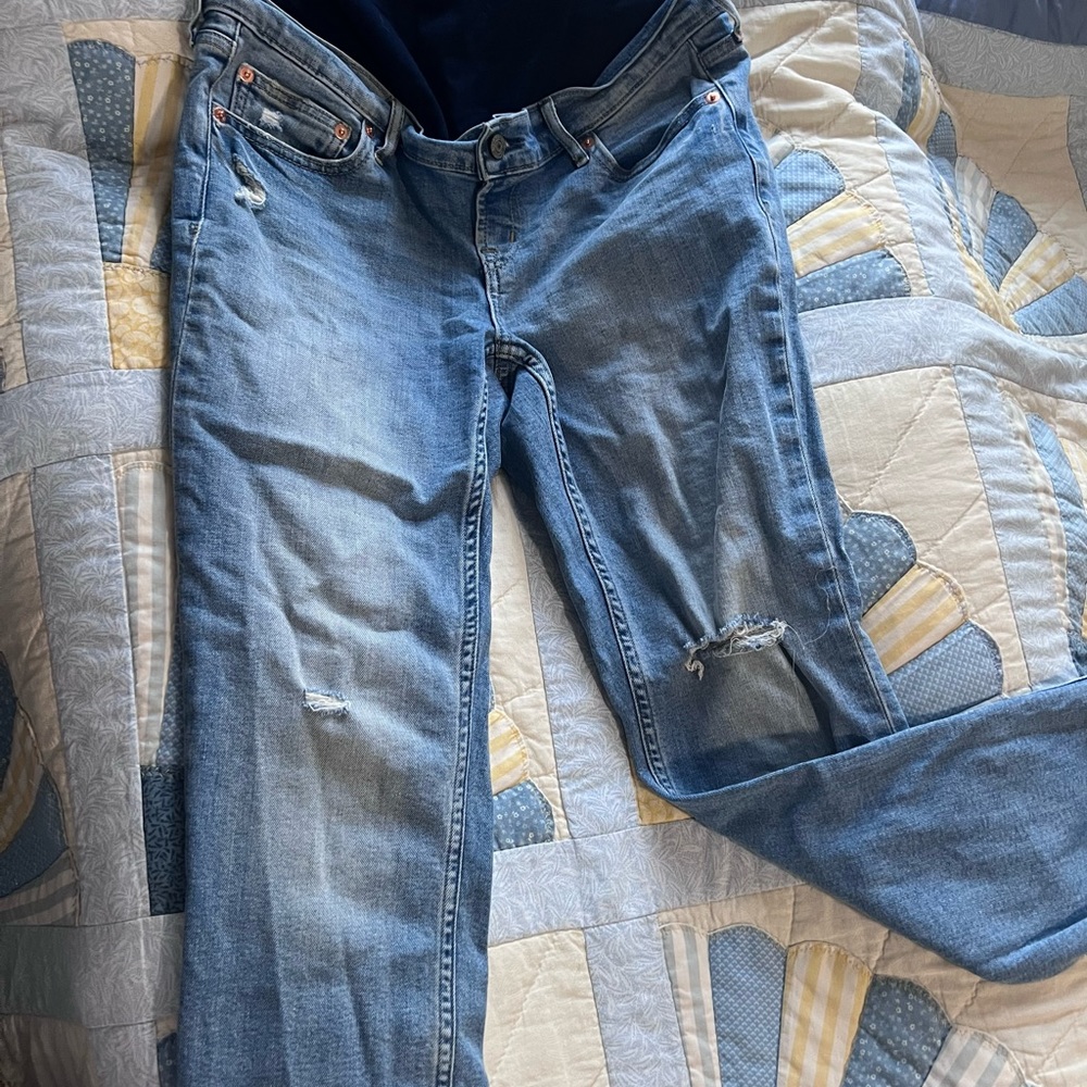 Maternity Boyfriend Jeans